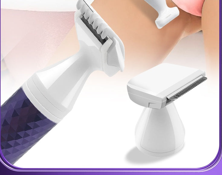 Portable Electric Razor For Women Body Nose Hair Trimmer Face Shavers Eyebrow Legs Armpit Bikini Hair Remover Women Epilator