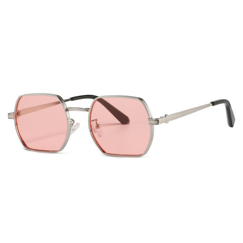 Fashion Polygon Trend Sunglasses Female