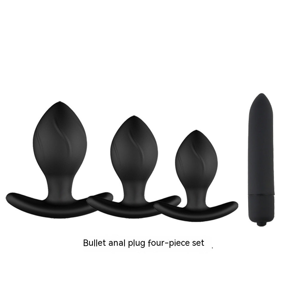 Adult Supplies Fist Silicone Sex Product Four-piece Set Couple's Product