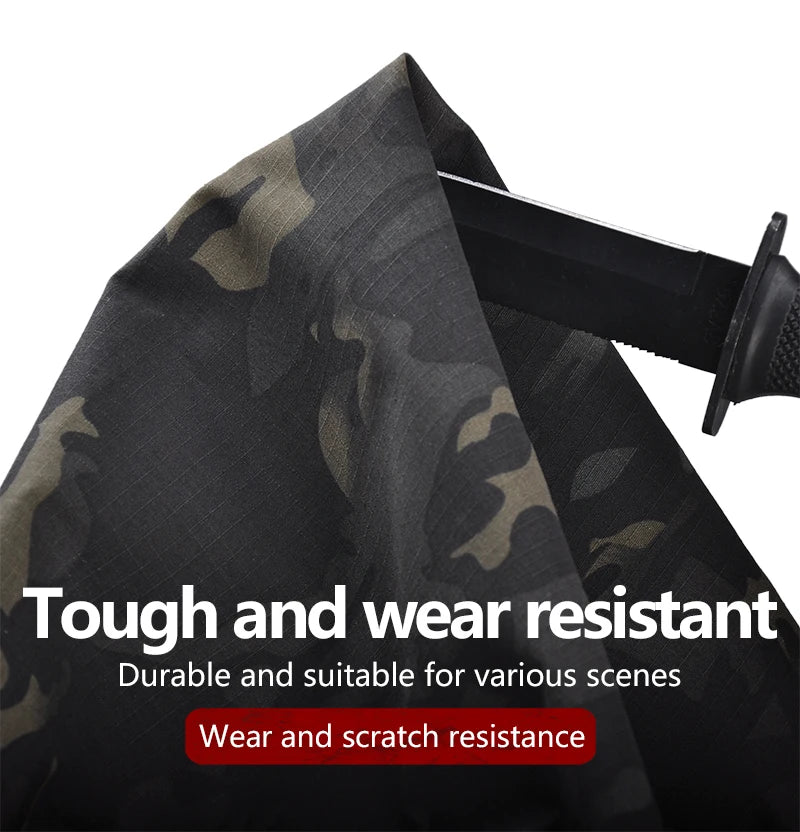 HAN WILD Tactical Pants Military Combat Army Cargo Hiking Pants Waterproof Ripstop Army Camouflage Pants Airsoft Hunting Clothes