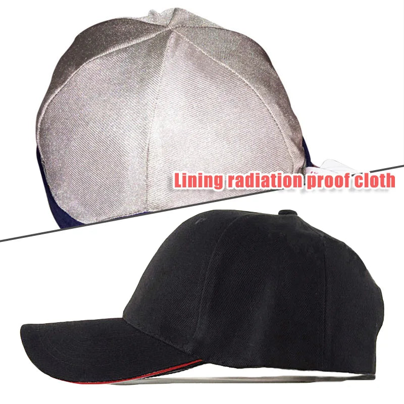 Anti Radiation Cap EMF Protection Hat RF/Microwave Protection Baseball Cap Unisex Rfid Shielding Hats