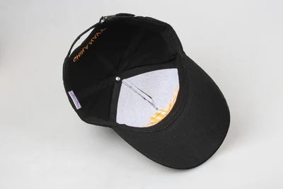 Sailor Cotton High Quality Embroidery Baseball Cap Outdoor Fishing Camping Tent Travel Black Sun Hat For Men Women