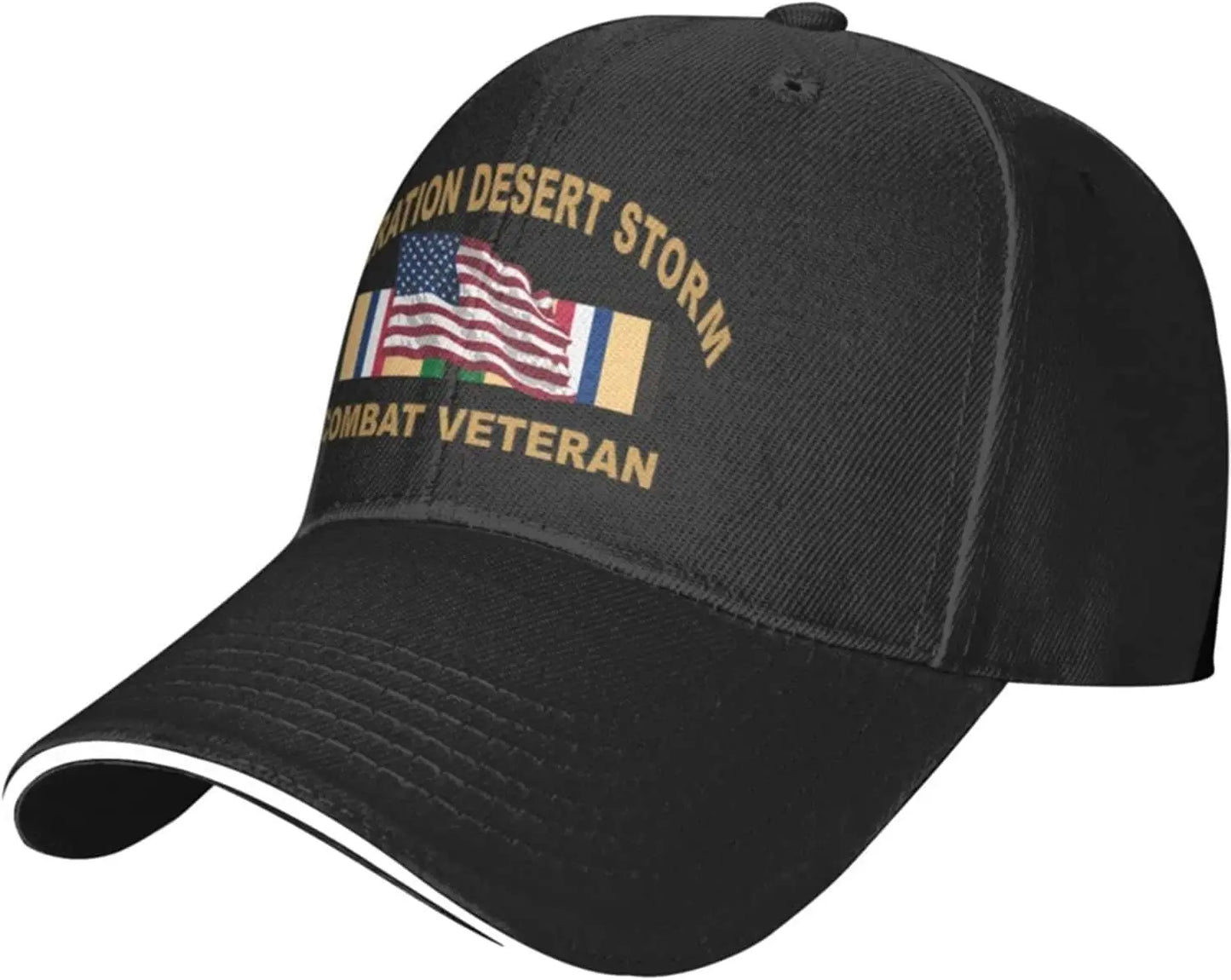 Operation Desert Storm Combat Veteran Hat Adjustable Baseball Hat for Men Women Cap Casquette Hat