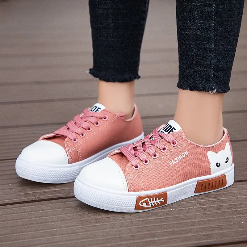 Sneakers Women Shoes Loafers Lace Up Leather Flat New Spring 2024 Casual comfortable  Shoe Mujer Zapatos  Women's sports shoes