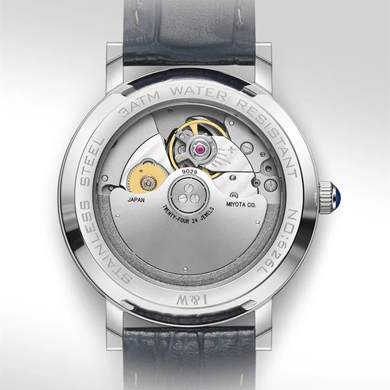 CARNIVAL Luxury Mechanical Watch for Women Ladies Fashion Waterproof Ultra Thin Sapphire Automatic Wristwatch Relogio Feminino