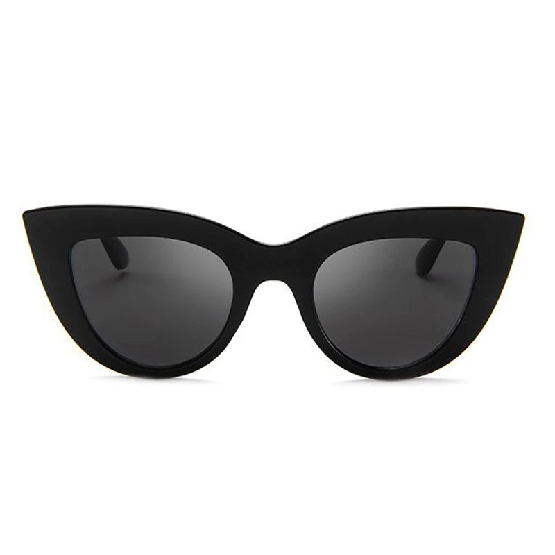 Vintage Cat Eye Sunglasses Woman Brand Designer Retro Sun Glasses Female Fashion Mirror Outdoor Shades Gradient Oculos De Sol
