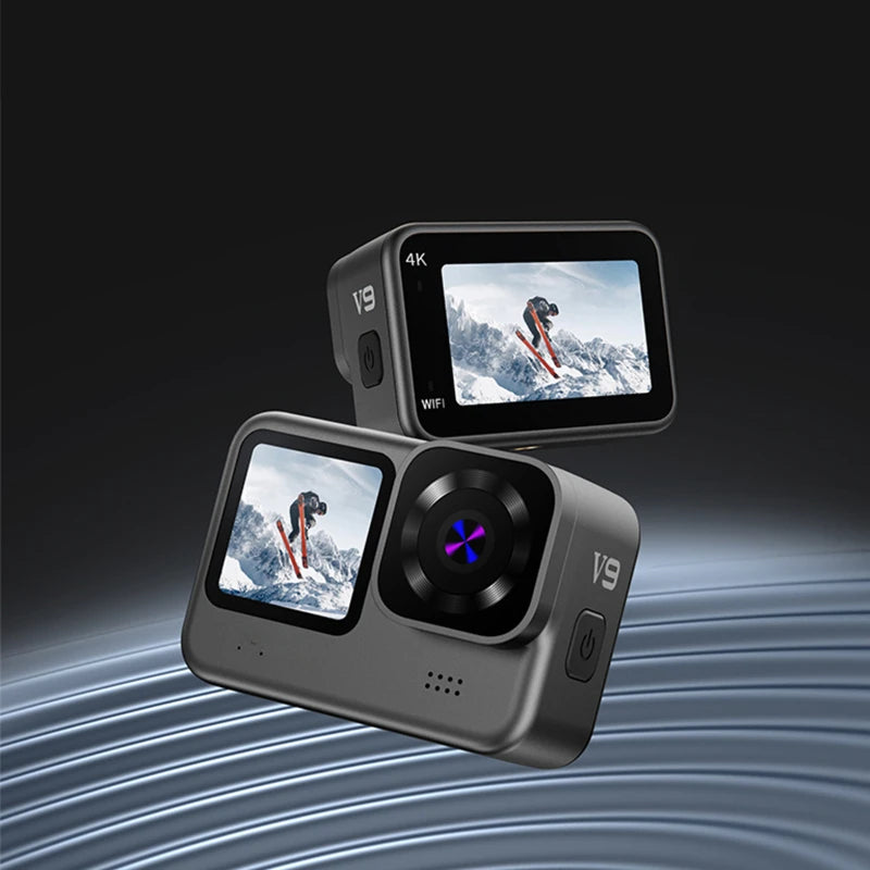 2023 New 4K60FPS WiFi Anti-shake Action Camera Go with Remote Control Screen Waterproof Sport Pro Drive Recorder Waterproof Mini