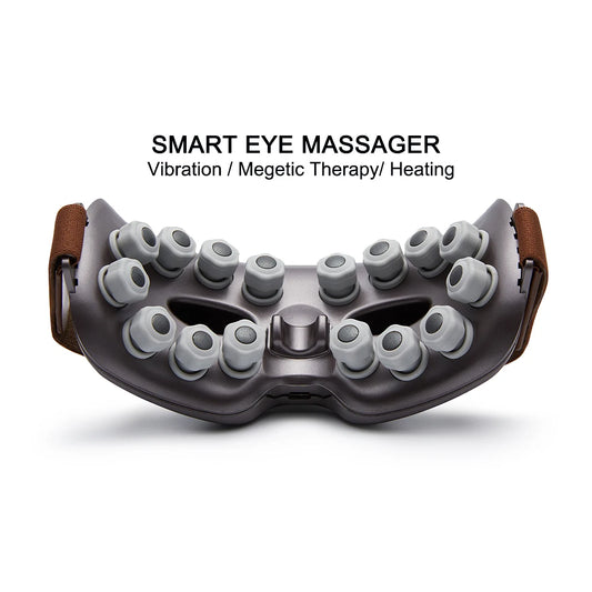 Bluetooth Eye Massager Megetic Therapy Vibration Hot Compress Eye Massage Instrument Acupressure Relief Fatigue Eye Care