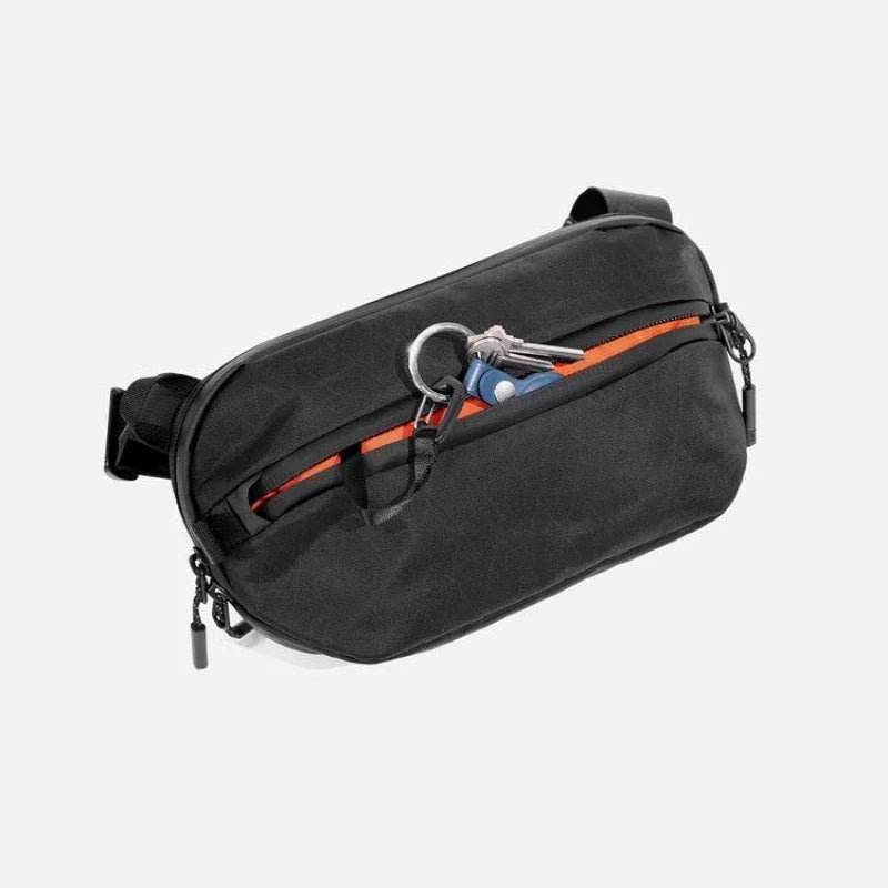 AER Day Sling3X-Pac Nylon material Multi Functional Waterproof Casual Chest Bag, Single Shoulder Crossbody Bag