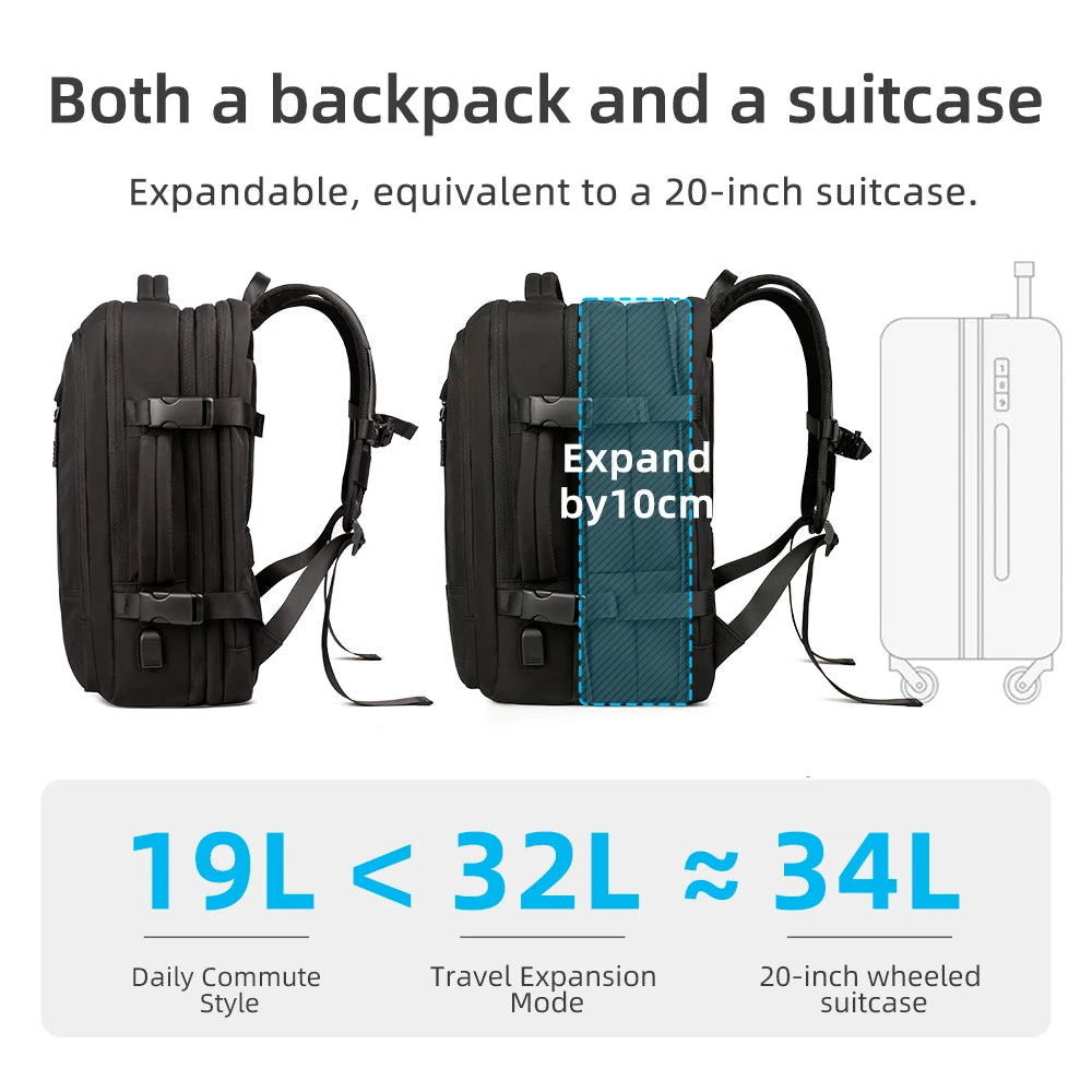 Heroic Knight Men's Travel luggage Backpack Large Capacity Multifunction Bags Outdoor Casual Camping Packs Luxury pack For Women