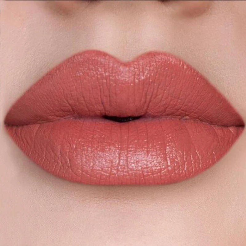 New Double-headed Lipstick Matte Lip Gloss Lip Liner Long Lasting Easy on Makeup and Waterproof Makeup  Beauty Matte Lipstick