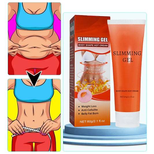 Slimming Gel Body Shape Hot Cream Weight Loss Anti-Cellulite Belly Fat Burn Tighten skin Improve Sagging Flat Buttocks Body Care