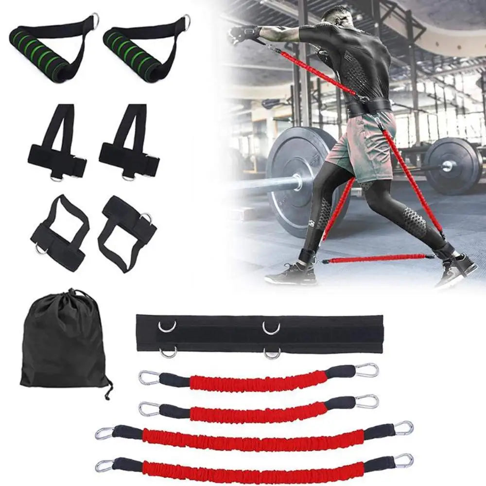New Sport Boxing Trainer Resistance Band Training Belt for Feet Workout Fitness Equipment Leg Speed Bouncing Stretching Exercise