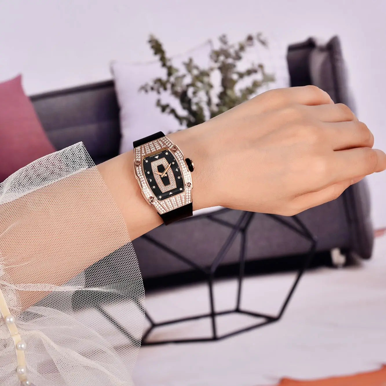 2024 NEW PAGANI DESIGN Luxury Women Fashion Quality Diamond Studded Quartz Watches Ladies Elegant Wristwatches reloj mujer
