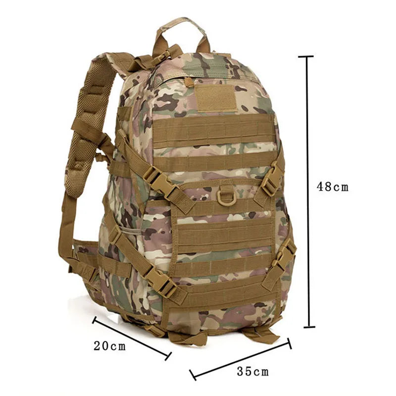 TAD Shoulder Bag Camping Outdoor Camouflage Multifunction Backpack Detachable Travel Sports High Capacity Tactics Water Proof