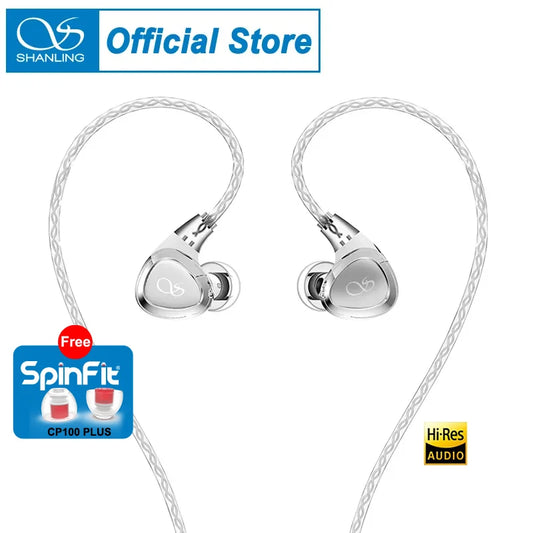 SHANLING SONO 2DD+1BA Triple Hybrid Driver In-Ear Monitor Earphone IEM Hi-Res Audio 0.78mm Interchangeable Cable Wired Earbuds