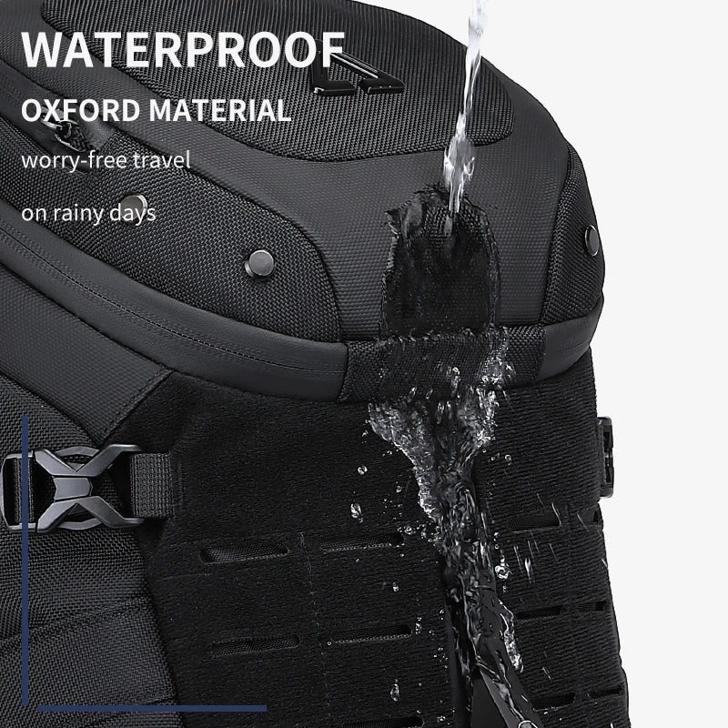 OZUKO Large Capacity Men Shoulder Bag Waterproof Sling Crossbody Bags for Man Short Trip Messenger Bag Fashion Quality Chest Bag