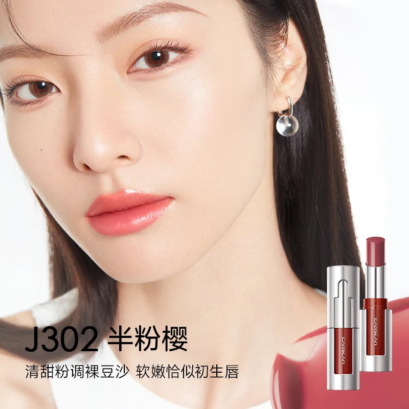 CARSLAN Essence Lipstick Watery Moisturizing Non Sticky Lipstick Cosmetics Women Lip Product