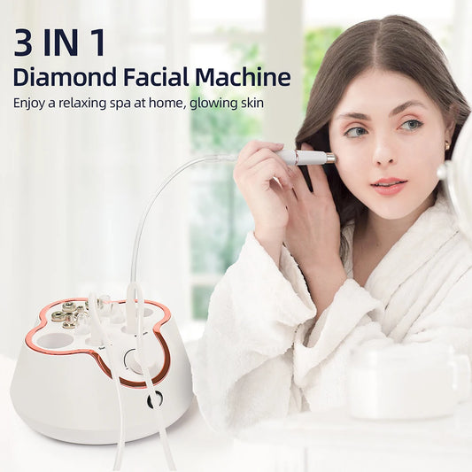 Foreverlily Diamond Facial Peeling Machine Home Use Professional Microdermabrasion Nano Water Spray Exfoliation Beauty Machine