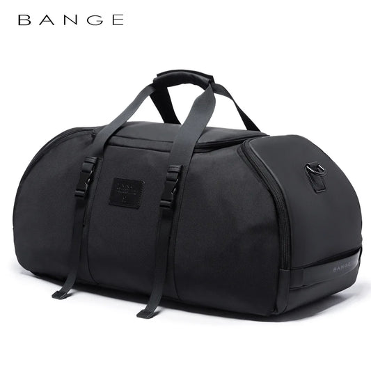 BANGE Gym bag for Men Suitcase Multifunction Backpack Large Waterproof Anti-stain Men Duffle Bag Travel Hand Luggage Bags New