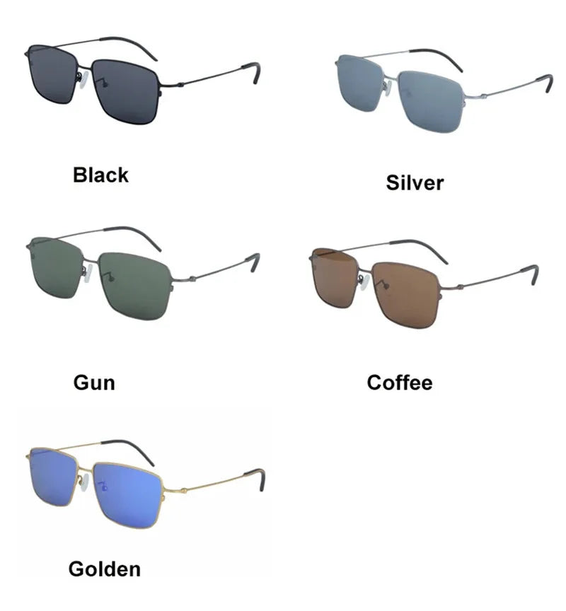 Ultralight Polarized Sunglasses for Men Women UV Protection Driving Sun Glasses Women Vintage Square Trend Shade Eyewear Outdoor