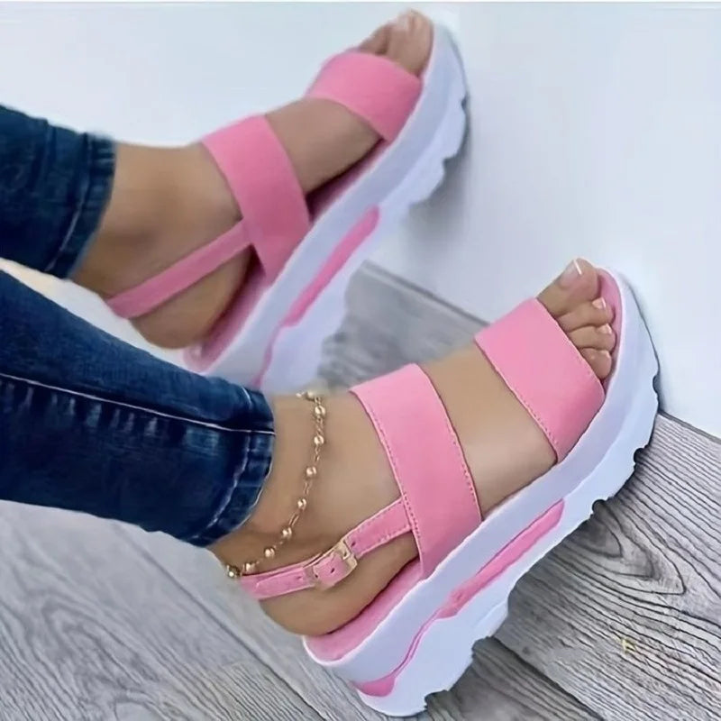 Women Sandals Lightweight Wedges Shoes For Women Summer Sandals Platform Shoes With Heels Sandalias Mujer Casual Summer Shoes