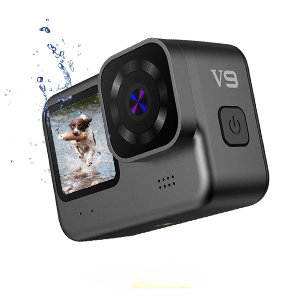 2023 New 4K60FPS WiFi Anti-shake Action Camera Go with Remote Control Screen Waterproof Sport Pro Drive Recorder Waterproof Mini