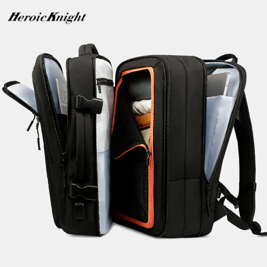Heroic Knight Men's Travel luggage Backpack Large Capacity Multifunction Bags Outdoor Casual Camping Packs Luxury pack For Women