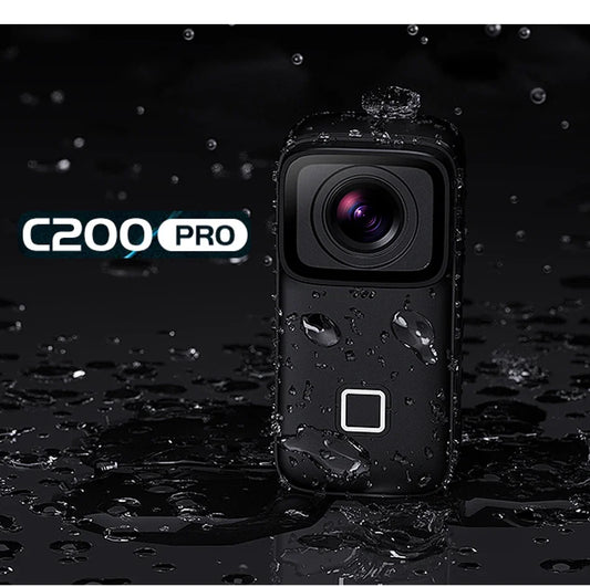 4K with 1.3in Touch Control Screen Action Sports Camera C200 Pro WiFi Waterproof Anti-shaking Video Camera 360 Go Pro Camera