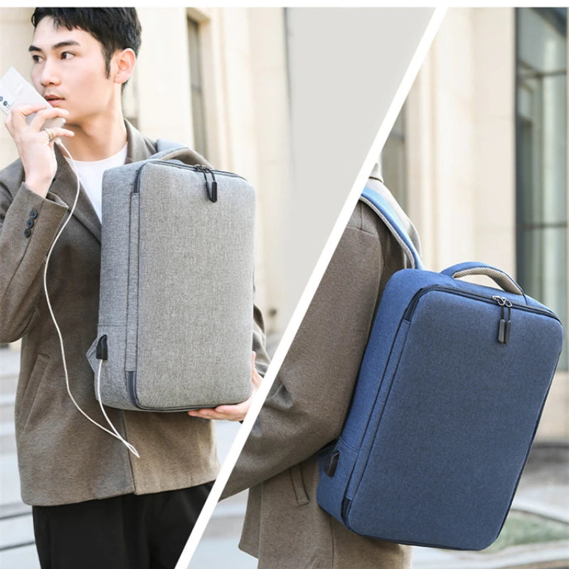 Men's Backpacks Waterproof USB Charging Travel School Backpack 15.6 Inch Laptop Backpack Boy Casual Bagpacks Men Women Back Pack