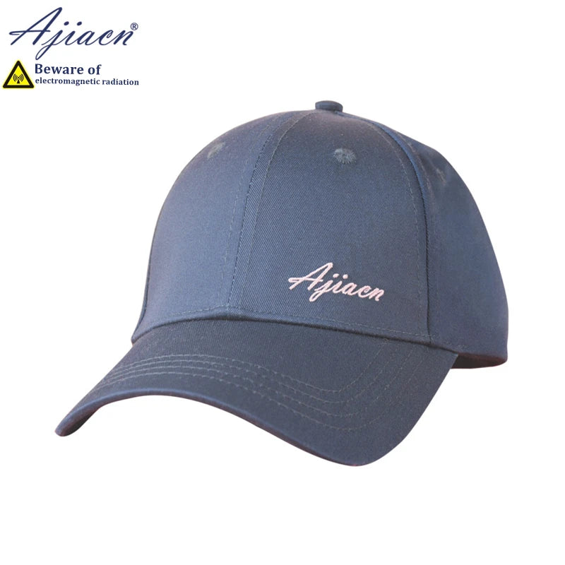 Genuine anti-radiation baseball cap monitoring room, base station Electromagnetic radiation shielding silver fiber lining cap