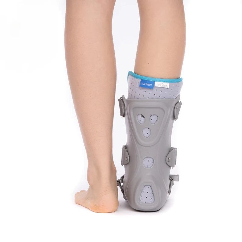 Medical Ankle Injury Support Brace Adjustable Foot Wrap Fracture Stabilizer Sprained Splint Drop Corrector Relaxation Treatment