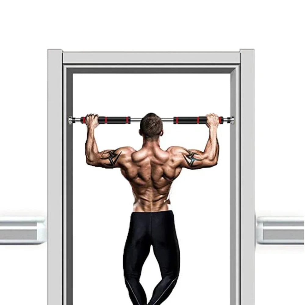 200kg Adjustable Door Horizontal Bars Exercise Home Workout Gym Chin Up Pull Up Training Bar Sport Fitness Equipment
