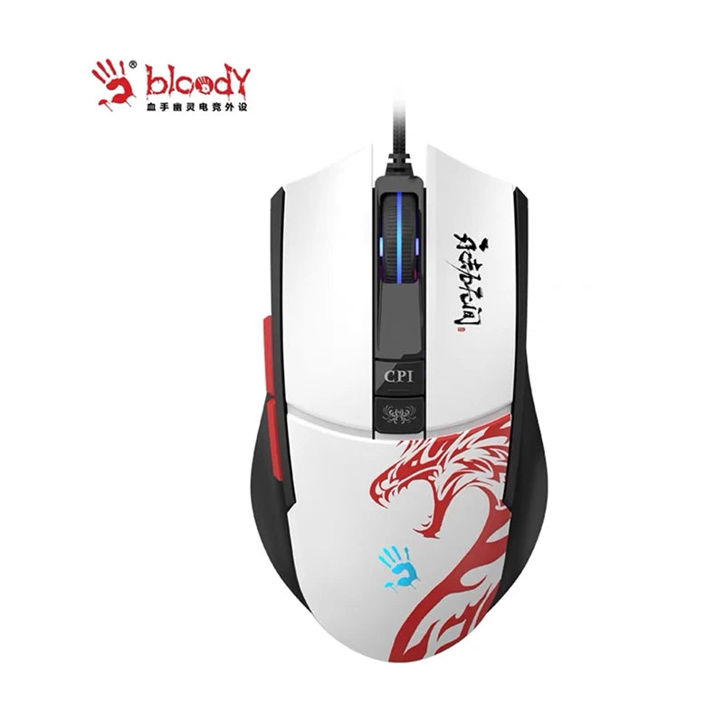 Double Flying Swallow Blood Hand Ghost Esports Version V5m W70max Internet Cafe Light Micro Motion Dpi Adjustable Game Mouse