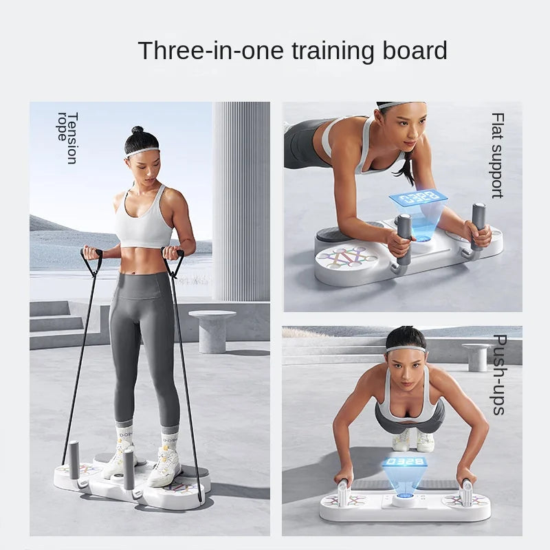 Gym Equipment Fitness Push Up Board Push-Ups Plank Stands Chest Exercise Arm Bending Core Abdominals Multifunctional Upboard