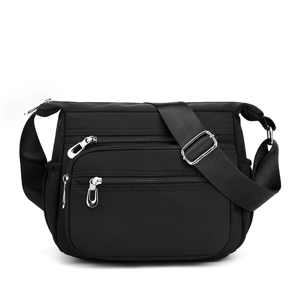 Waterproof Nylon Women Shoulder Bags Casual Top-handle Crossbody Bag Ladies Handbag Travel Shoulder Bags