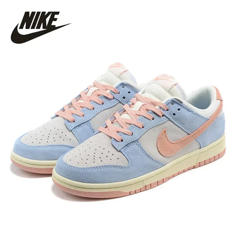 2024 Nike SB Dunk Low Pro Men's Skateboarding Shoes Pink Low Cut Outdoor Walking Jogging Women Men Sneakers Lace Up