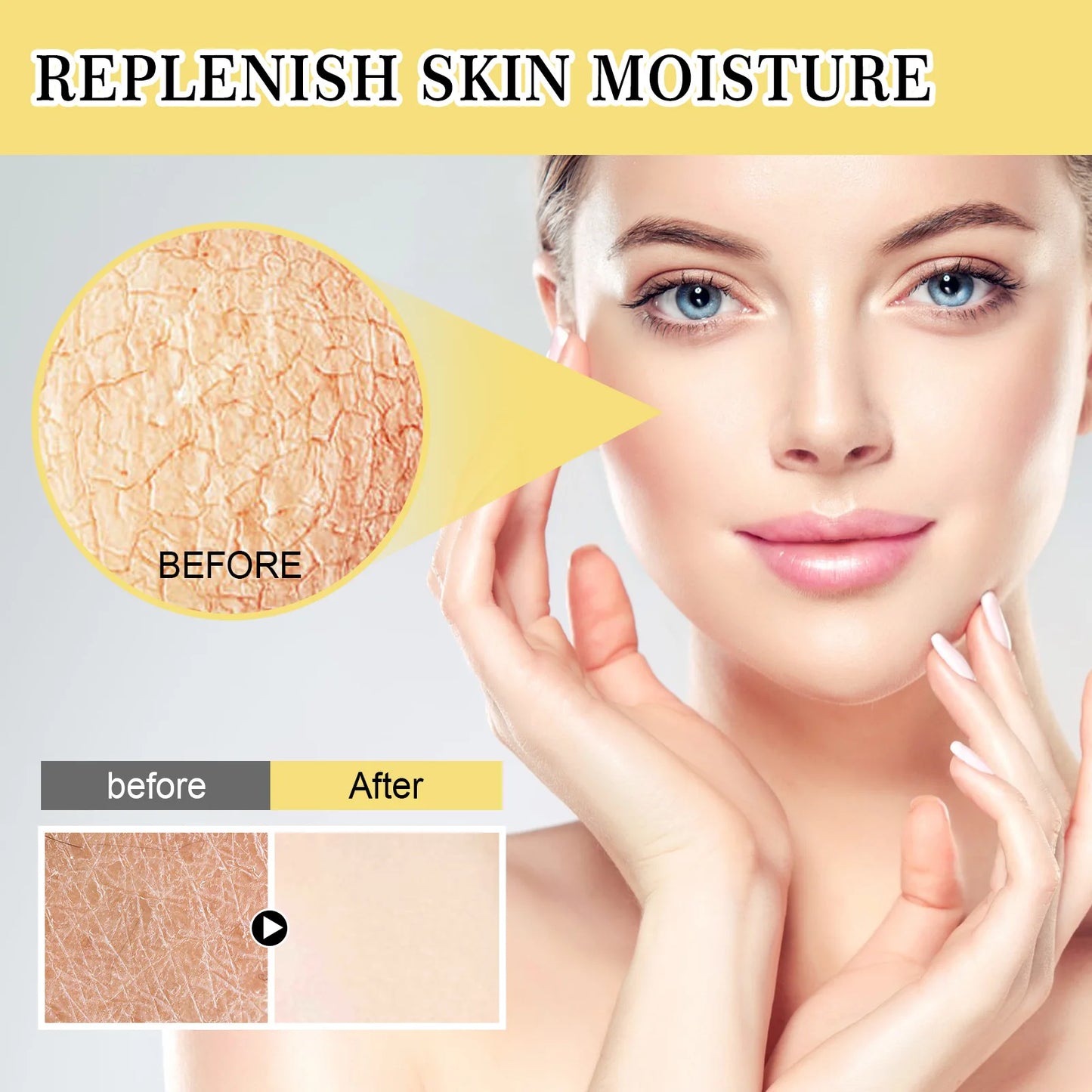 Anti-wrinkle Snail Mucin Essence Face Cream Repairing Lift Firm Anti-aging Fade Fine Lines Acne Treatment Brightening Skin Care
