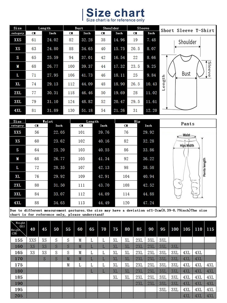 2 Piece Set Outfits Men's Trousers Tracksuit Lattice 3D Printed Jogger Sportswear Short Sleeve T Shirt+Long Pants Street Clothes