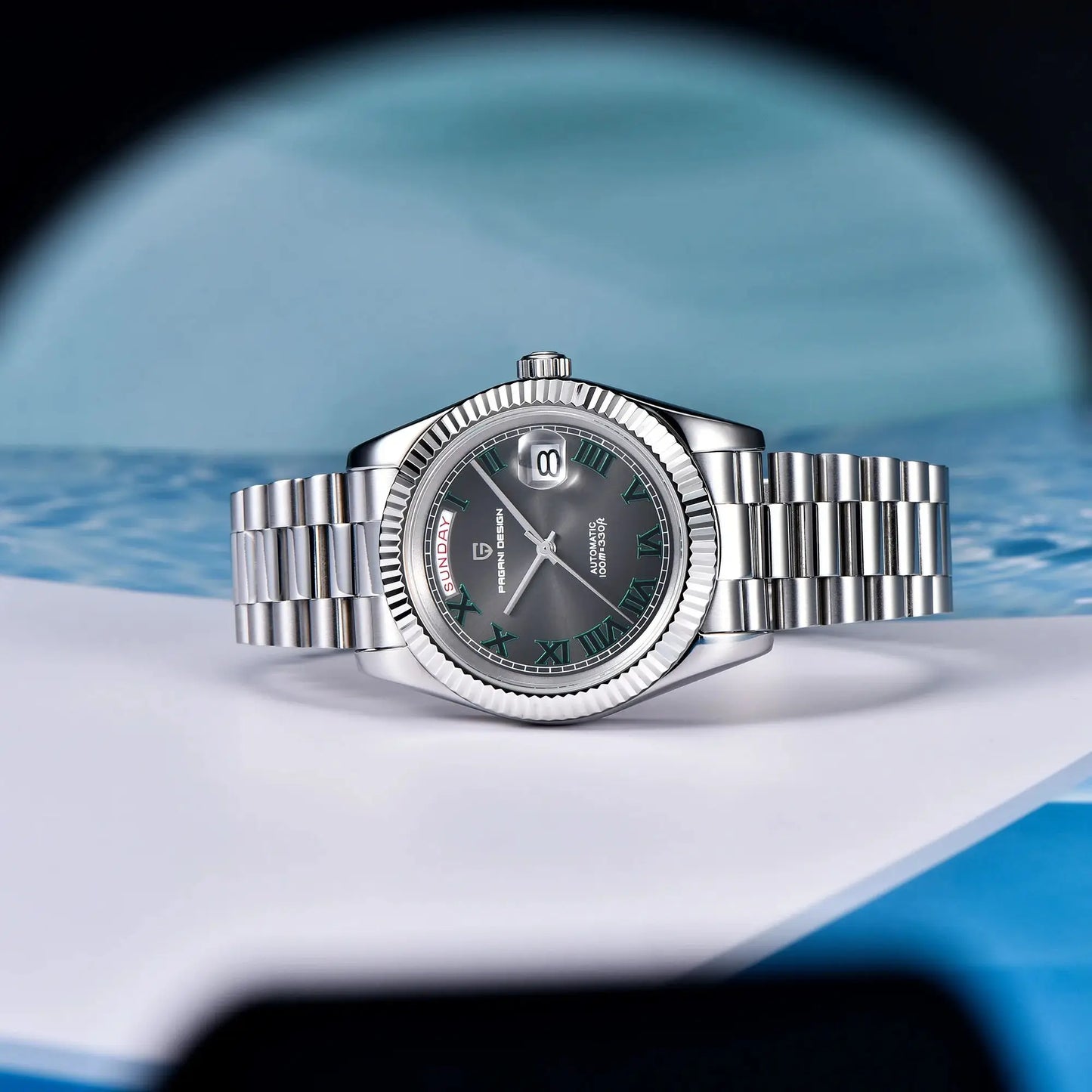 PAGANI DESIGN 2024 New DD40 NH36A Men's Watches Luxury Automatic Mechanical Watch For Men AR Sapphire Glass Date Wrist watch Men