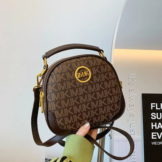 Crossbody Bag 2024 Hot Selling New Retro Luxury Printed Handheld Shoulder Bag Small Square Bag Popular Women's Bag Apple Bag