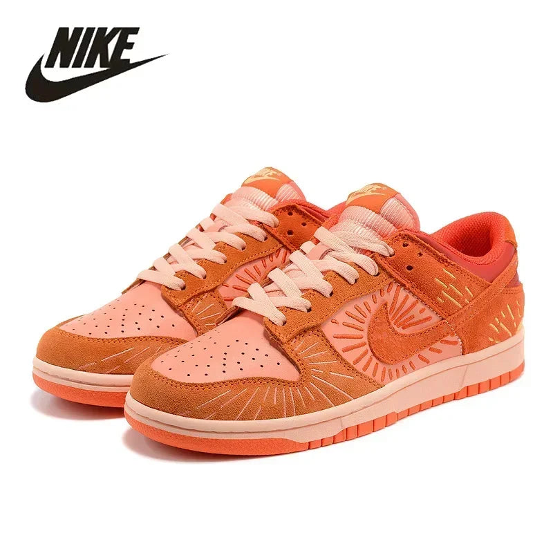2024 Nike SB Dunk Low Pro Men's Skateboarding Shoes Pink Low Cut Outdoor Walking Jogging Women Men Sneakers Lace Up