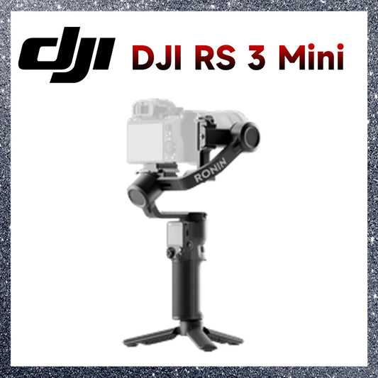 DJI RS 3 Mini Gimbal 795g A7 + 24-70mm F2.8 GM Bluetooth Shutter Control Native Vertical Shooting 1.4" Full-Color Touchscreen